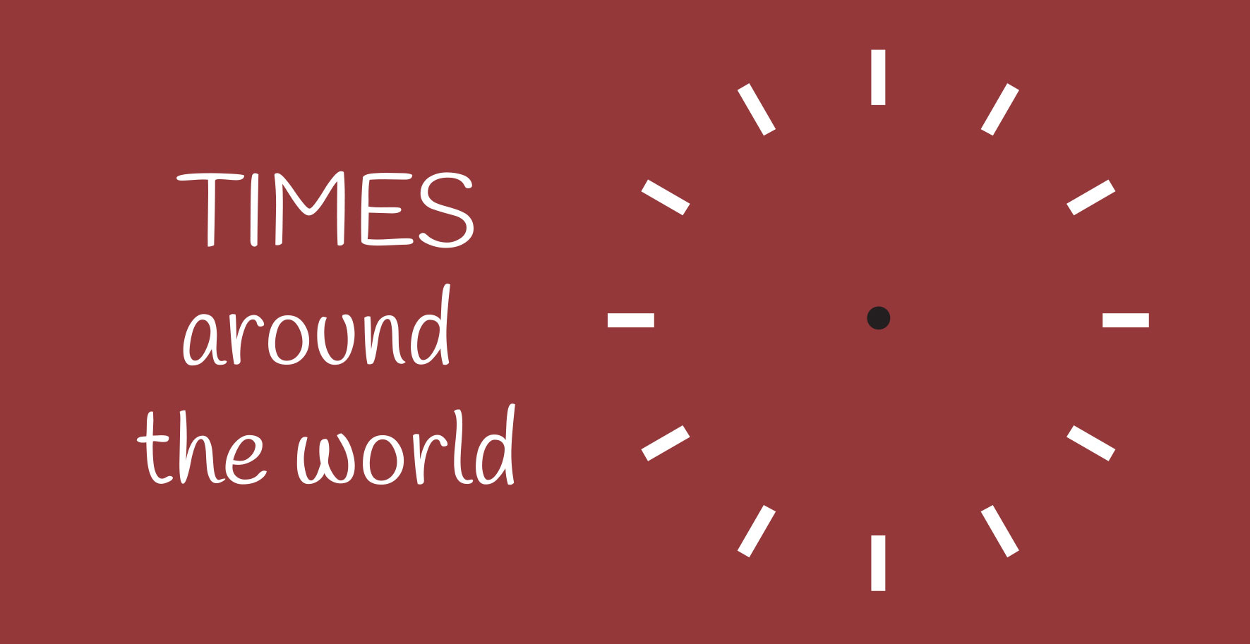 Clock for Timezones What time is it in...